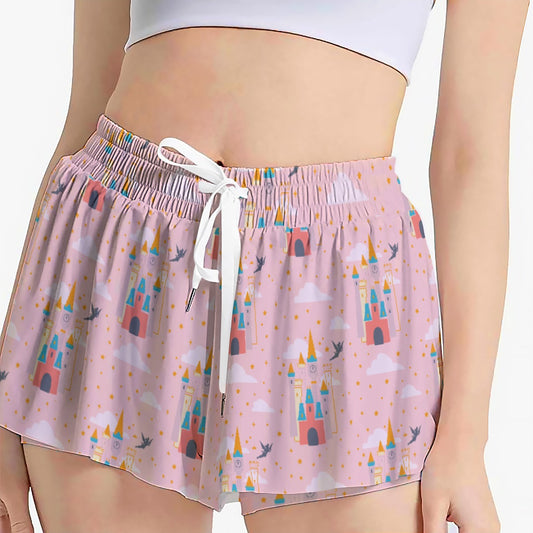 Tink Pink Women's Sport Skorts With Pocket