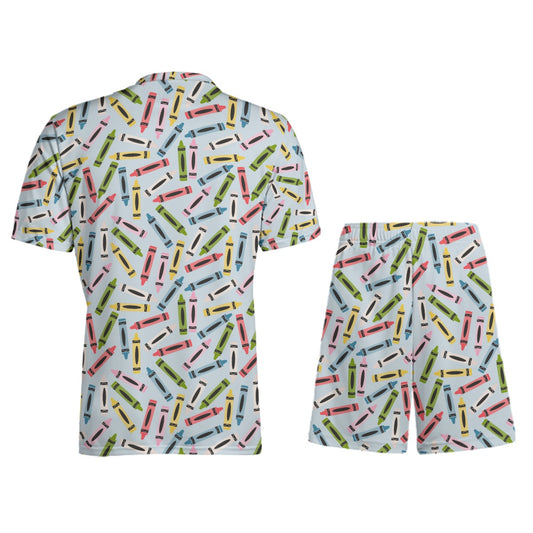 Crayons Children's Sports T-Shirt Set
