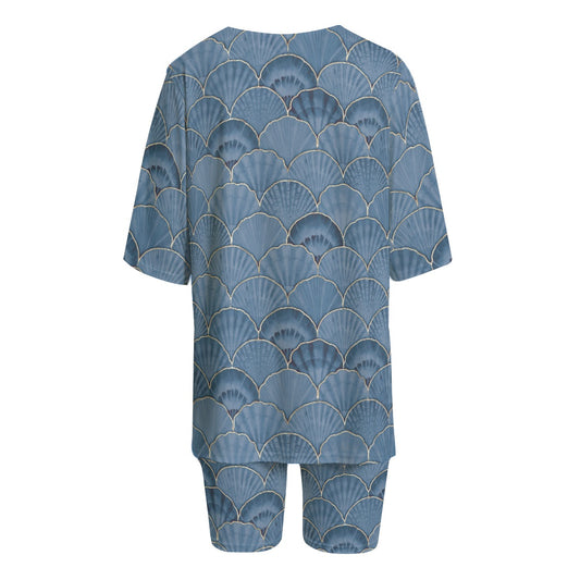 Shells Women's T-shirt Set With Short Sleeve