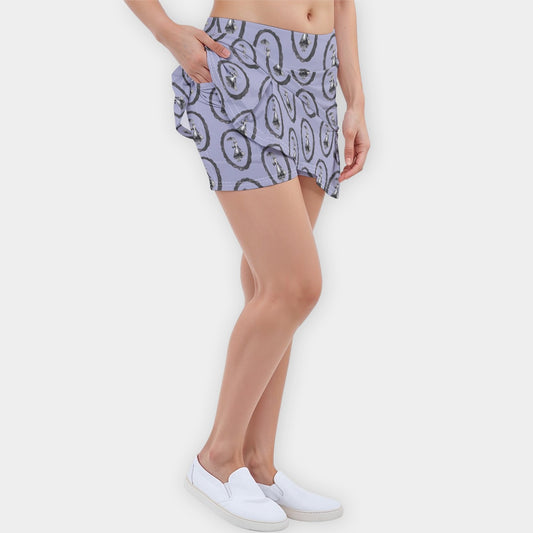 Mary Frame Women's Active Skort With Inner Shorts