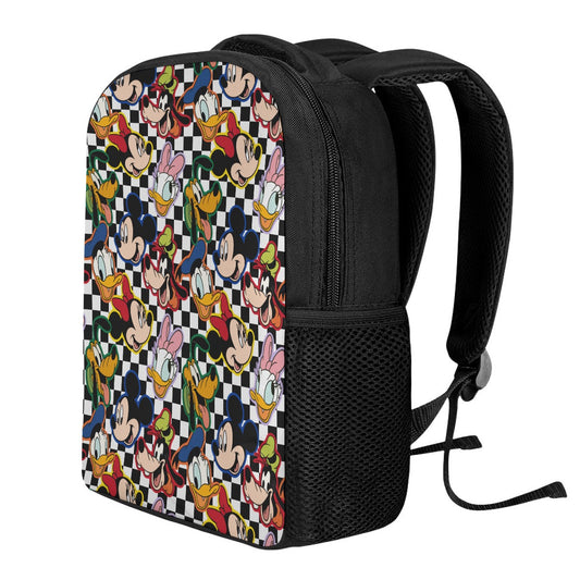 Checkered Friends Backpack