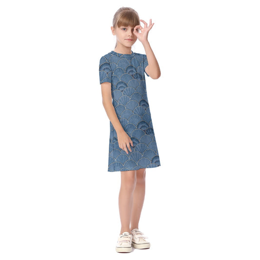 Shells Kid's Short Sleeve Dress
