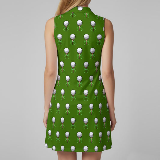 Golf Bow Tee Women’s Sports Dress Set