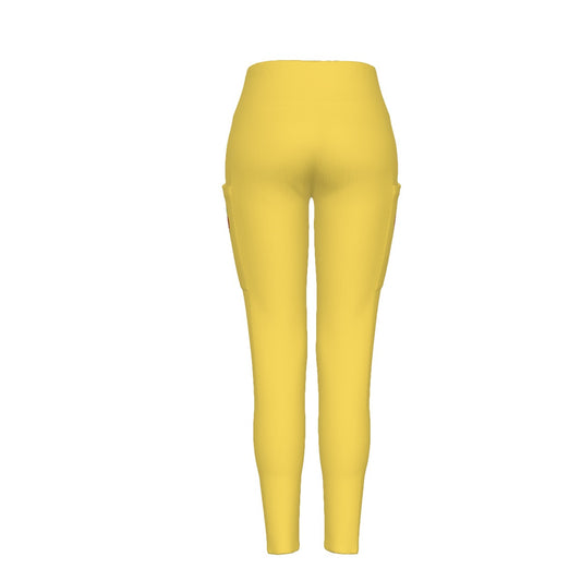 SW Bounding Women's High Waist Leggings With Side Pocket