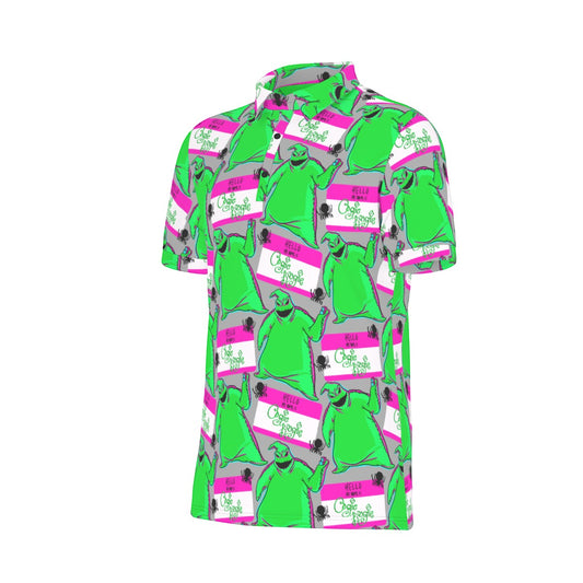 Boogie Men's Stretch Collar Polo Shirt