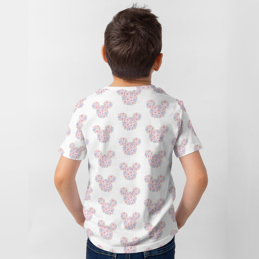 Floral Minnie Kid's T-Shirt