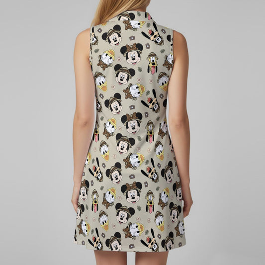 Safari Faces Women’s Sports Dress Set