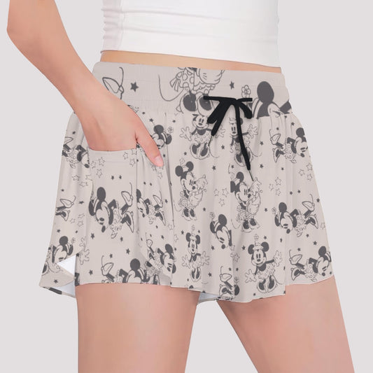 Vintage Minnie Girls' Sports Culottes