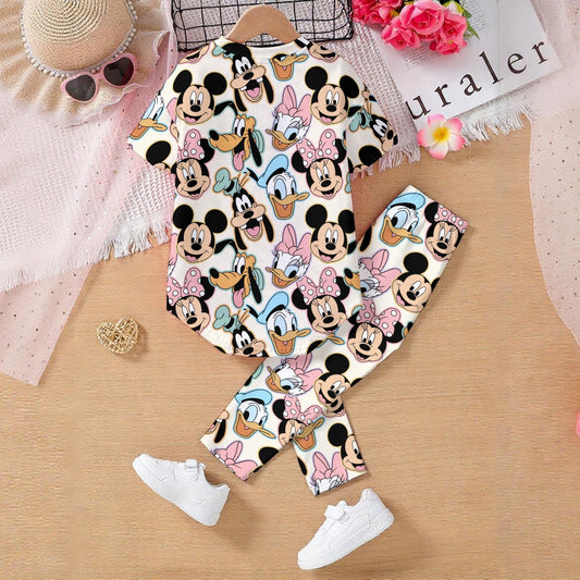 Friendly Faces Kids' Casual Top and Pants Set