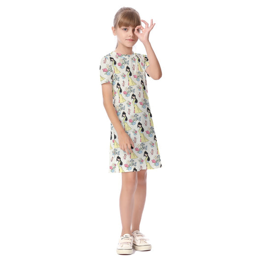 The Honorable Princess Kid's Short Sleeve Dress
