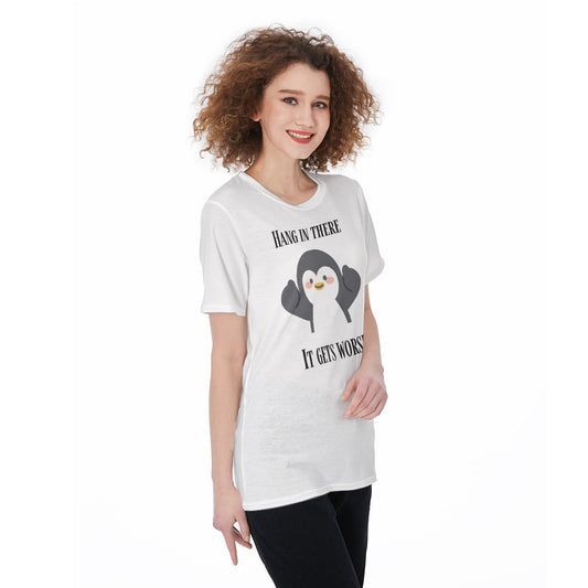 Hang in There Women's Round Neck T-Shirt