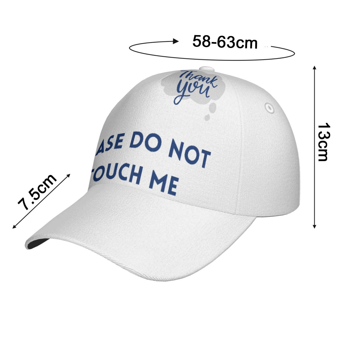 Please Do Not Touch Me Cap