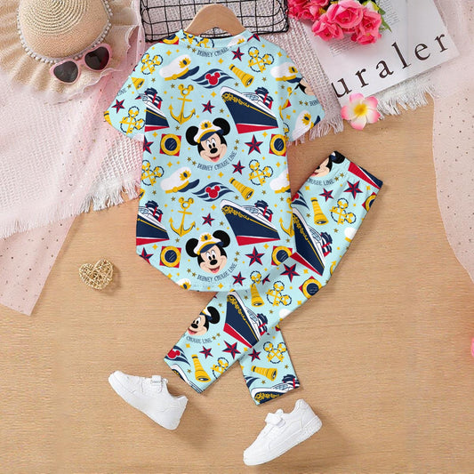 DCL Kids' Casual Top and Pants Set