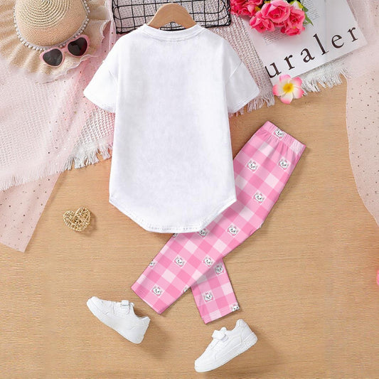 Marie Kids' Casual Top and Pants Set