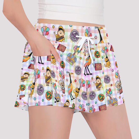 Gingham Up Girls' Sports Culottes
