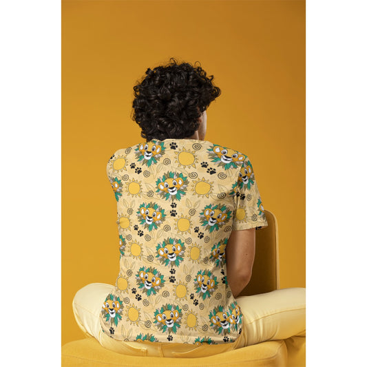 King & Sun Men's Crew Neck T-Shirt