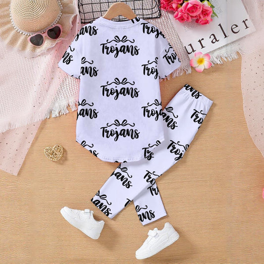 Trojans Kids' Casual Top and Pants Set