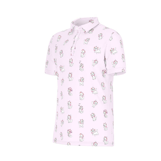 Marie Men's Stretch Collar Polo Shirt