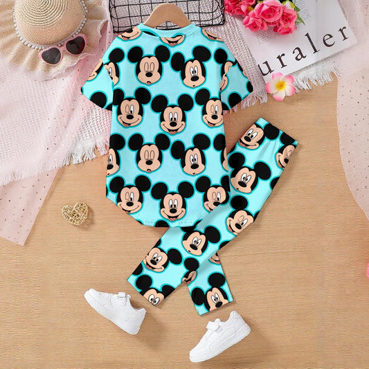 Aqua MM Kids' Casual Top and Pants Set