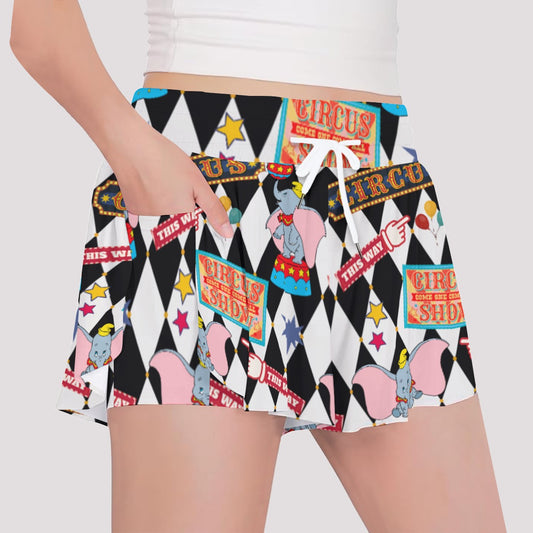 Circus Friends Girls' Sports Culottes