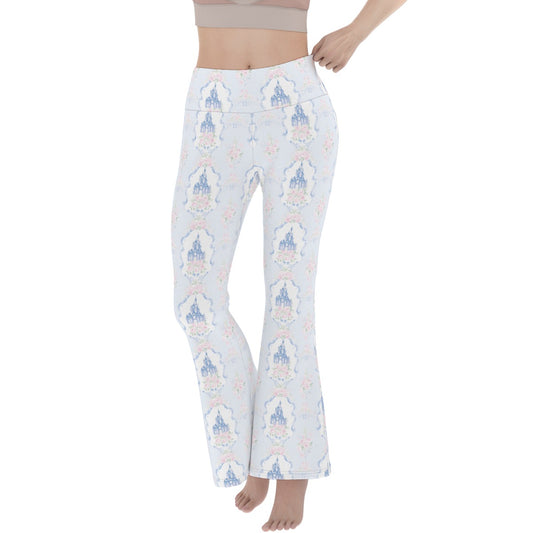 Grandmillenial Castle Women's Flare Yoga Pants