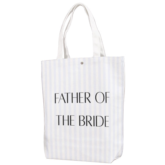 Father of the Bride Canvas Bag With Shoulder Strap