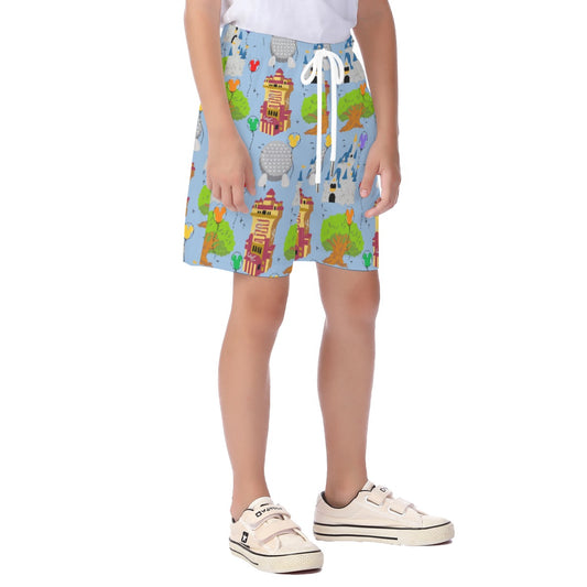 Blue Parks Kid's Beach Shorts