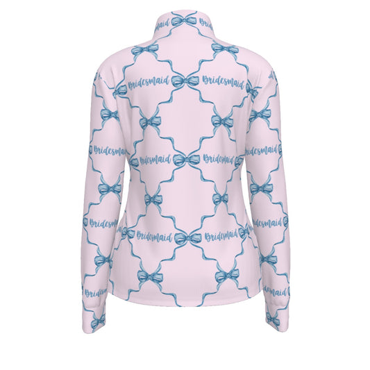 Bridesmaid Women's Long Sleeve Thumbhole Jacket|230GSM