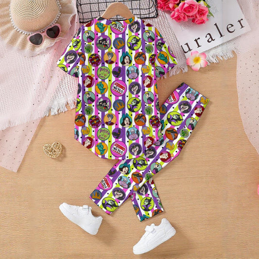 Wicked Kids' Casual Top and Pants Set