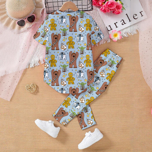 Good Friends Kids' Casual Top and Pants Set