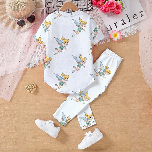 Sparkle Tink Kids' Casual Top and Pants Set
