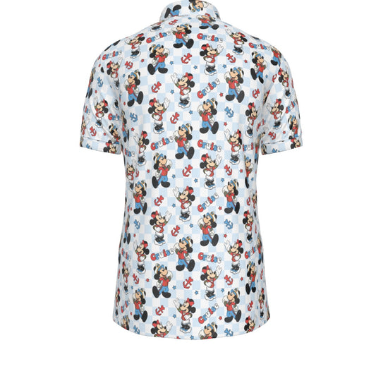 Checkered Cruising MM Men's Stretch Collar Polo Shirt
