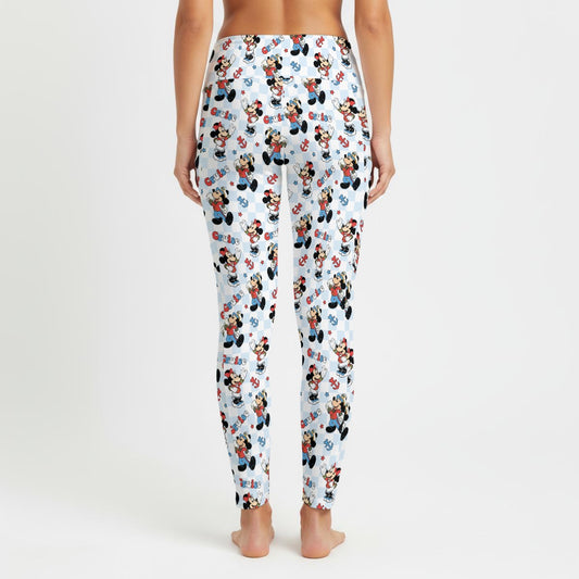 Checkered Cruising MM Women's High Waist Leggings With Side Pocket