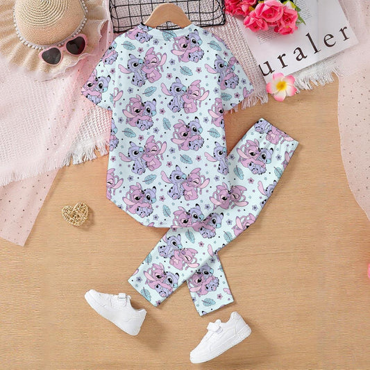 Alien Friends Kids' Casual Top and Pants Set