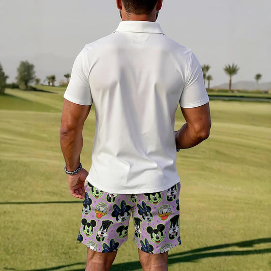 Not So Scary Monsters Men's Polo Sportswear Set