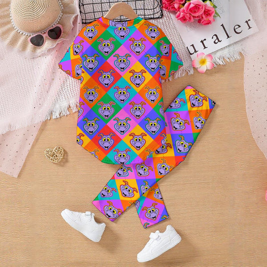 Diamond Figgy Kids' Casual Top and Pants Set