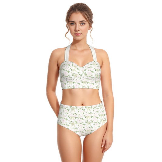 Camilla Women's Swimsuit Set With Halter