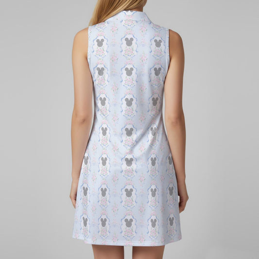 Blue Grandmillenial Women’s Sports Dress Set