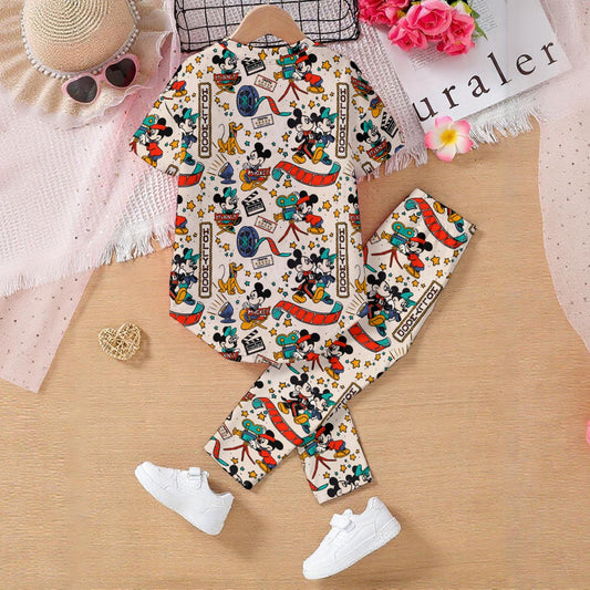 Hollywood Kids' Casual Top and Pants Set
