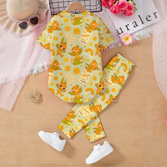 Birdie Kids' Casual Top and Pants Set