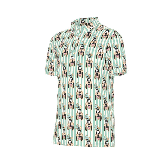 Matching Goof Men's Stretch Collar Polo Shirt
