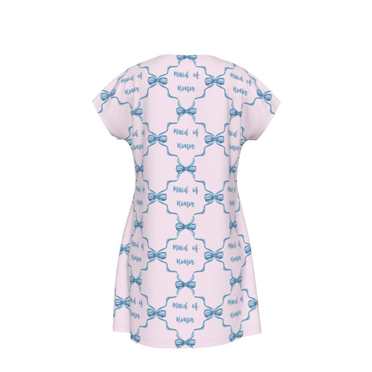 Made of Honor Women's Short Sleeve Dress