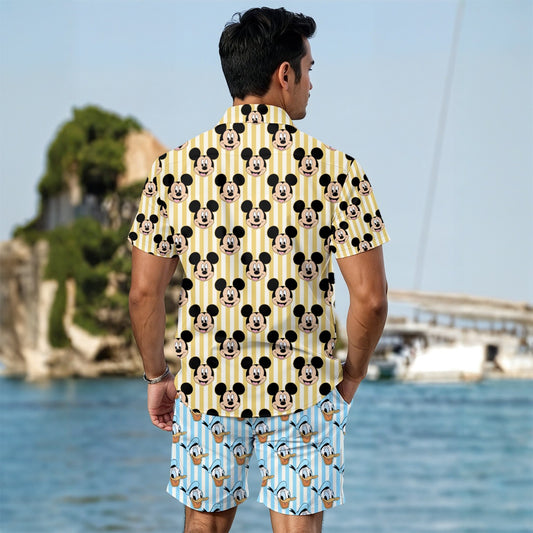 Matching MM & Matching DD Men's Summer Shirt Set