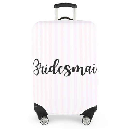 Striped Bridesmaid Luggage Cover