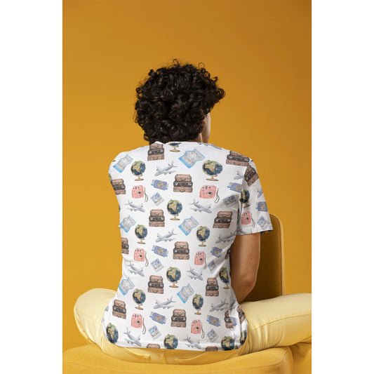 Airplane Vacay Men's Crew Neck T-Shirt