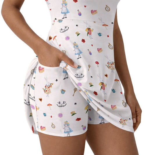 Alice Women’s Athletic Dress With Built‑In Shorts