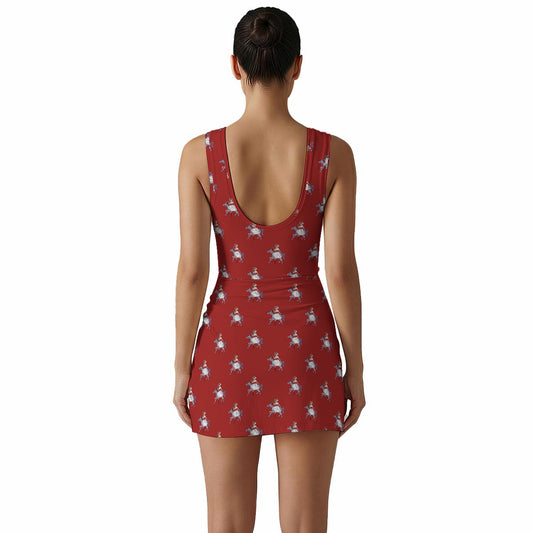 Mary Women's Sleeveless Bodysuit Dress
