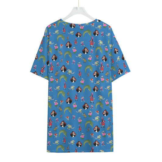Blue Hook Men's Crew Neck T-Shirt