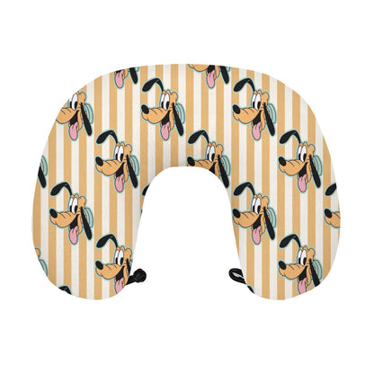 Pluto Memory Foam Travel Neck Pillow with Closure