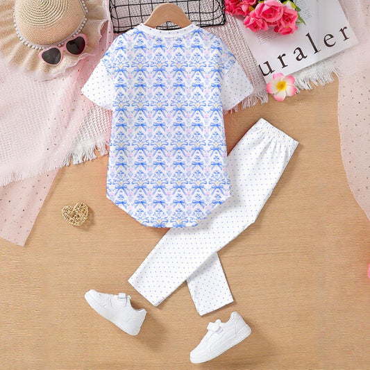Charlotte Kids' Casual Top and Pants Set